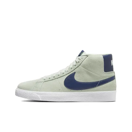 Nike Blazer Mid SB Zoom Blazer MID Slip Resistant Abrasion Resistant Легкий MID Скейтбординг Кроссовки Унисекс