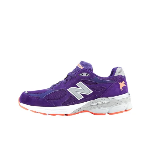New Balance NB 990 V3 Low Топ Беговые кроссовки Мужской Фиолетовый