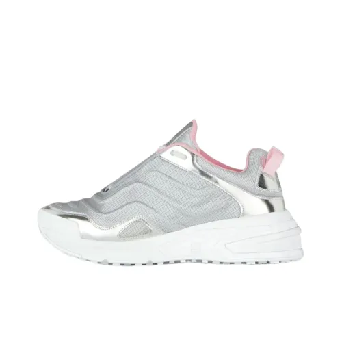 Givenchy Низкий топ Повседневная обувь Женская Серебряный Серый