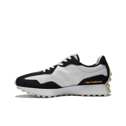 New Balance NB 327 Low Топ Беговые кроссовки Мужские Белый Оранжевый Черный