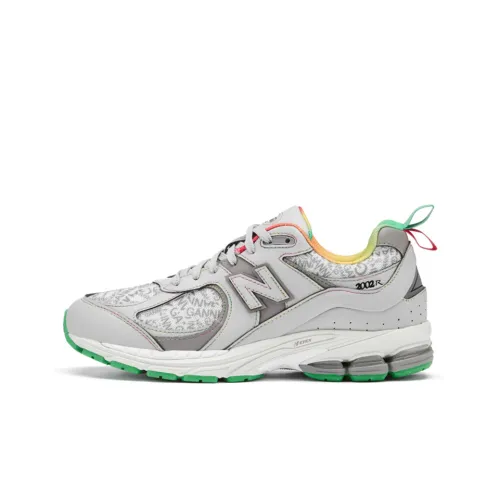 GANNI x New Balance NB 2002R Low Топ Повседневные Беговые Кроссовки Унисекс Серый