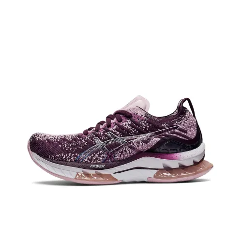 Asics Гель Kinsei Blast Low Топ Повседневные Беговые Кроссовки Женские Темно-фиолетовые