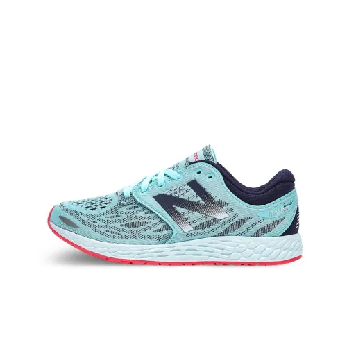 New Balance NB Zante Low Top Марафон Беговые кроссовки Женские Светло-синие