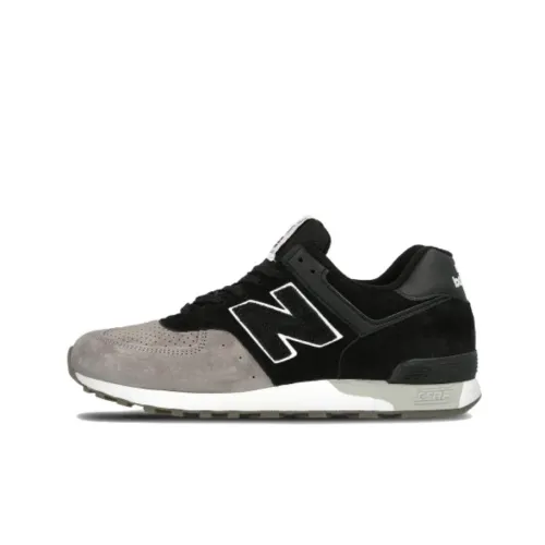 New Balance NB 576 Low Топ Беговые кроссовки Мужские Черные Серые