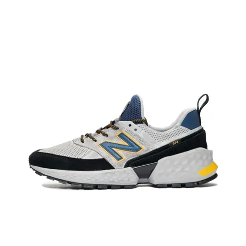 New Balance NB 574 Sport V2 Low Топ Марафон Беговые кроссовки Мужской Серый Черный