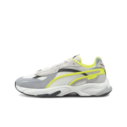 PUMA RS Connect Drip Low Топ Повседневная обувь Унисекс Серый Желтый