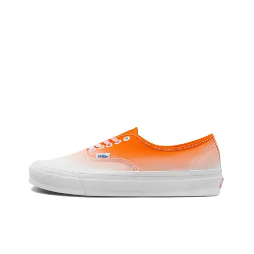 Vans LX Устойчивые к истиранию низкие кроссовки для скейтбординга унисекс оранжево-белые