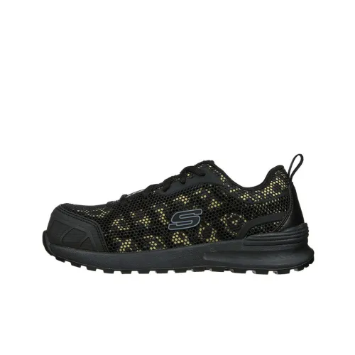 Skechers Bulklin Lyndale Comp Low Top Casual Shoes Women's Black Скекиерс Булклин Линдейл Комп Низкий Топ Повседневная Обувь Женская Черная
