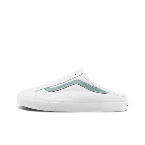 Vans Style 36 Series Mule Low Топ Скейтборд Кроссовки Unisex Белый Зеленый
