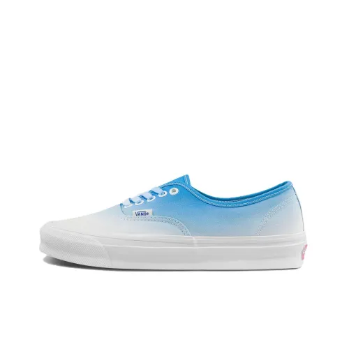 VANS Authentic OG LX Low Top Скейтборд Кроссовки Унисекс Белый Синий Градиент