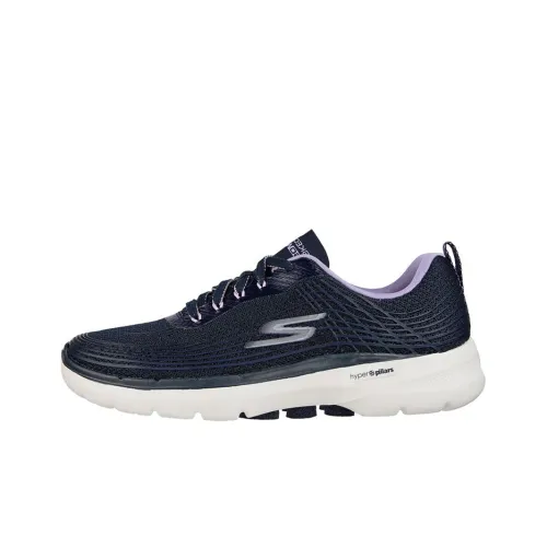 Skechers Go Walk 6 Low Топ Casual Женский Синий