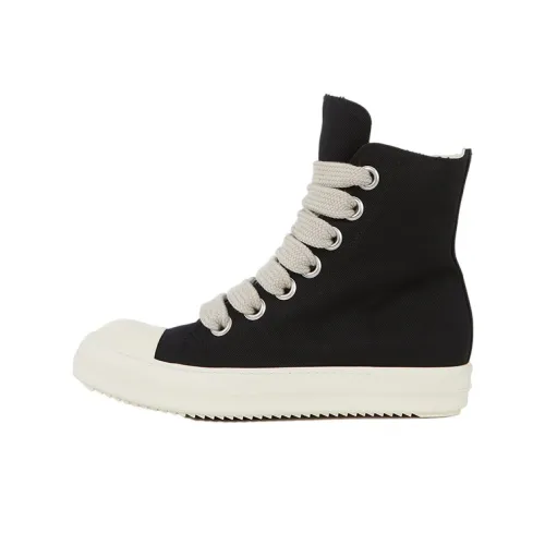 Rick Owens DRKSHDW Высокие кеды женские черные