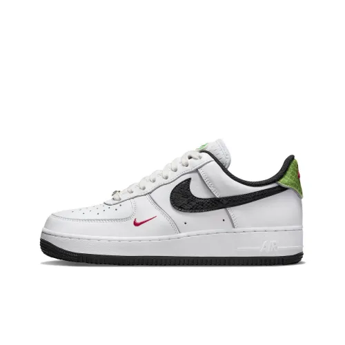 Nike Air FORCE 1 '07 LX 'just DO IT' Низкие Скейтбординг Кроссовки Женские Белые Черные Зеленые