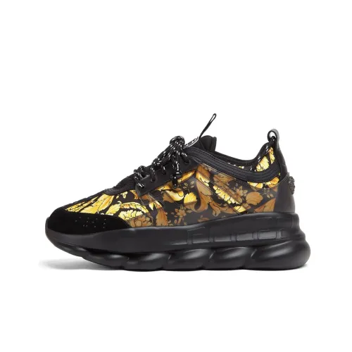 VERSACE CHAIN REACTION Толстая подошва Низкий топ Мужской
