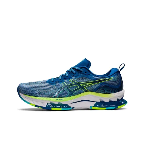 Asics Гель Kinsei Blast Low Топ Повседневная Беговая Обувь Мужская Синяя