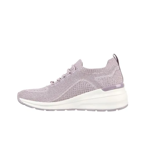 Skechers Billion Ткани вязаные Walks MID Топ Повседневная обувь Женские Фуксия