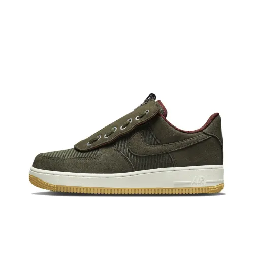 Nike Air Force 1 Shroud противоскользящие устойчивые к истиранию легкие низкие скейтбординговые кроссовки мужские яшмовый цвет