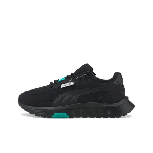 PUMA MAPF1 Wild Rider TRAINERS Низкий Топ Повседневная Обувь