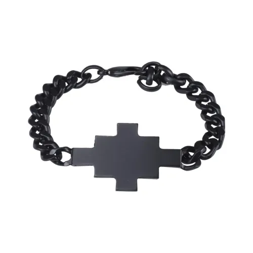 MARCELO BURLON Металл Браслеты Мужской Черный