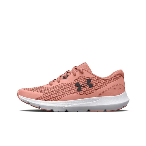 Under Armour Surge 3 Low Топ Повседневные Беговые Кроссовки Женские Розовые