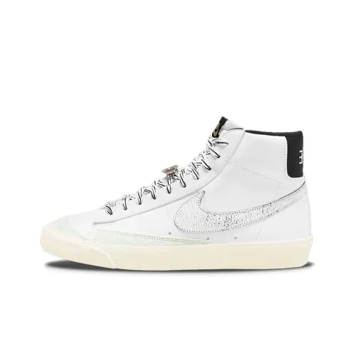 Nike Blazer 'World Champ' Slip-Resistant Shock Absorbers Lightweight MID Скейтборд Кроссовки Мужские Белые