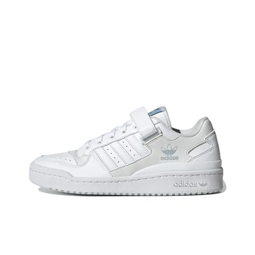 Adidas Originals FORUM Low Vegan Износостойкий и Легкий Низкий Топ Скейтборд Кроссовки Женские Bright White