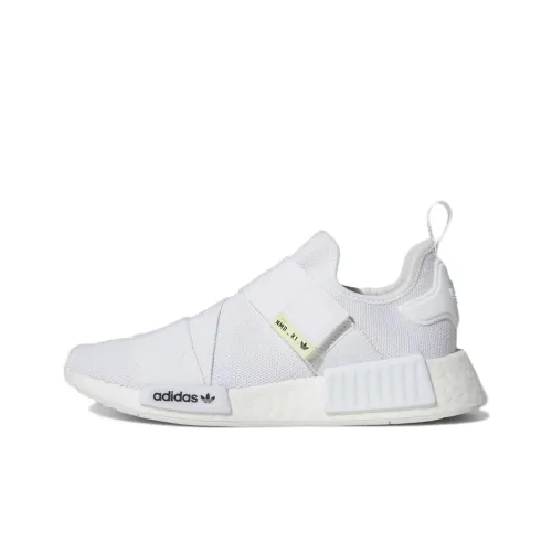 Adidas Originals NMD_R1 Противоскользящий Устойчивый к истиранию Низкий Топ Casual Женский Белый