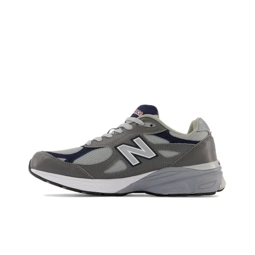 New Balance NB 990 V3 Low Топ Повседневные Беговые Кроссовки Мужские Серые