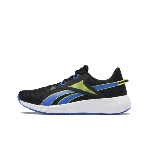 Reebok Lite Plus 3 Low Топ Беговые кроссовки Мужской Черный Синий