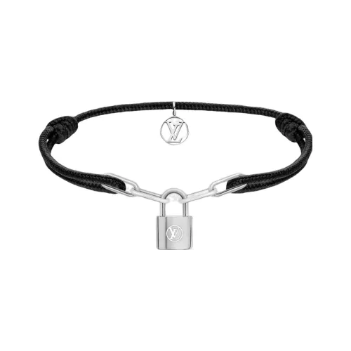 LOUIS VUITTON SILVER LOCKIT Титан Браслеты Унисекс