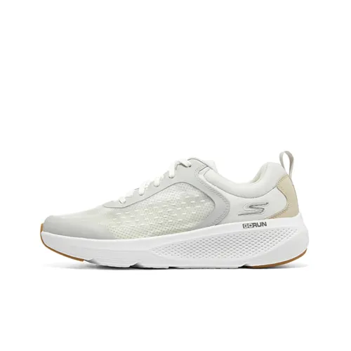 Skechers GO RUN Elevate Low Топ Повседневные Беговые Кроссовки Мужские Белые Серые