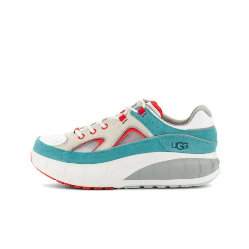 UGG Slip-resistant и устойчивый к истиранию покрытие Низкий топ Повседневная обувь Мужская Серый Синий