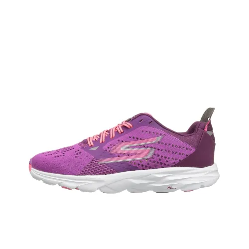 Skechers GO RUN Series Ride 6 Low Топ Беговые кроссовки Женские Персиково-розовый