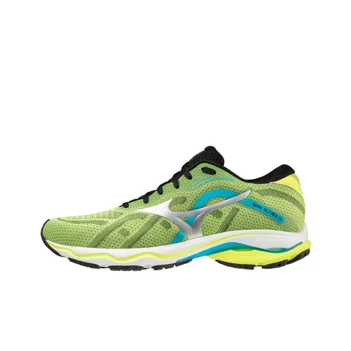Mizuno Ultima 13 противоскользящие и дышащие низкие беговые кроссовки для мужчин неоновый зеленый