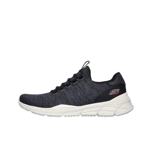 Skechers Мужской Relaxed Fit Equalizer 4,0 Voltis Low Топ Повседневная обувь Черный Серый
