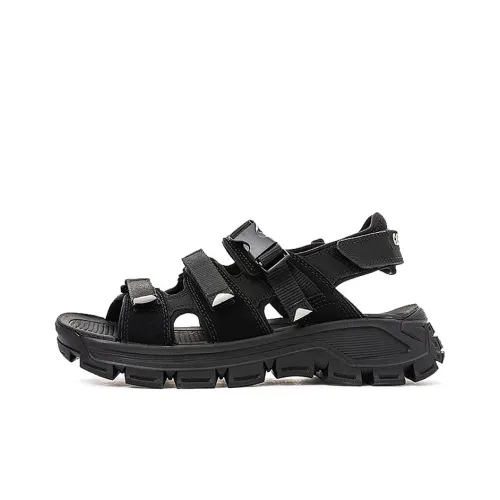 CAT PROGRESSOR BUCKLE Collection Пляжные сандалии Унисекс Черный