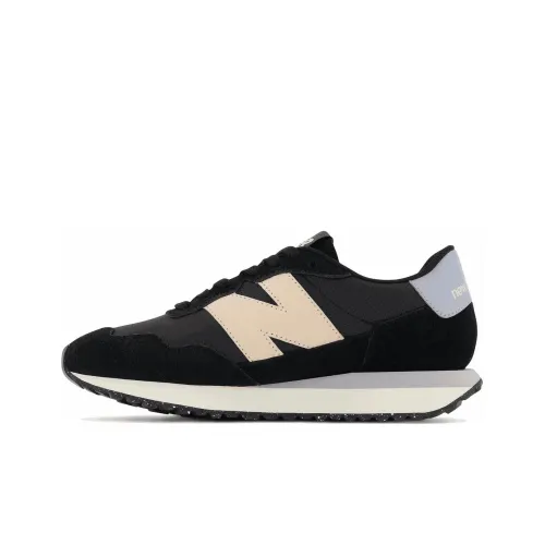 New Balance NB 237 Low Топ Беговые кроссовки Женские Черный Розовый