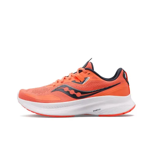 Saucony Guide 15 Guide 15 Поддержка Низкий Топ Беговые кроссовки Женские Оранжевый