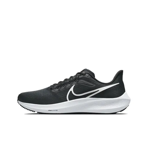Nike Air Zoom Pegasus 39 Low Топ Повседневные Беговые Кроссовки Мужские Черно-Белые