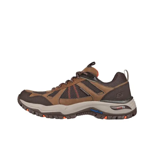 Skechers ARCH FIT DAWSON Низкие Беговые Кроссовки Мужские Песочно-Коричневые