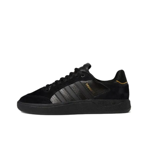 Adidas Originals Tyshawn Low Abrasion Resistant Low Топ Скейтборд Кроссовки Мужские Черные