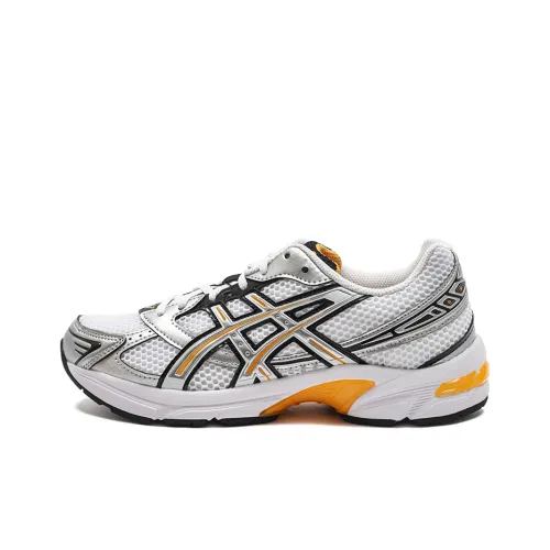 Asics Gel 1130 Low Топ Беговые кроссовки Женские Белые Серебряные