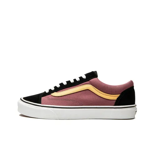 VANS Style 36 Series Низкие Кроссовки для Скейтбординга Унисекс Черные Красные