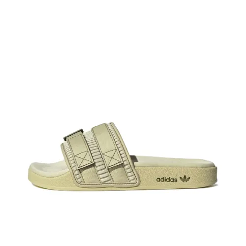 adidas originals Adilette 2,0 Slip-on устойчивые слипоны унисекс бежевые