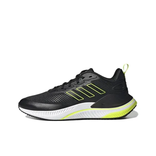 Adidas Alphamagma Guard Slip-resistant Abrasion-resistant Low-top Беговые кроссовки Мужские Черные