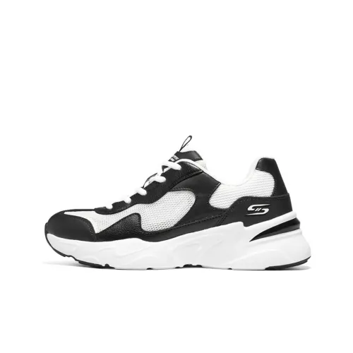 Skechers BOBS BAMINA Низкий Топ Casual Женский Черный Белый