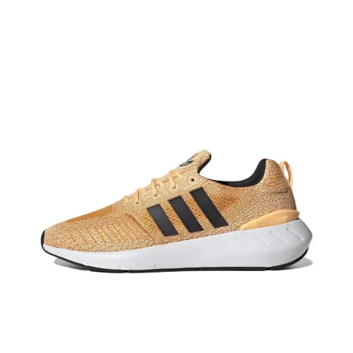 Adidas Originals Swift Run 22 Дышащий и Износостойкий Низкий Топ Повседневные Беговые Кроссовки Мужские Оранжевые