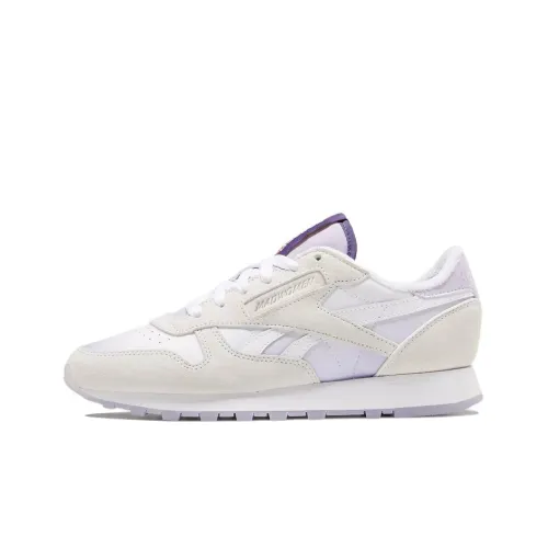 Reebok Classic Leather Беговые кроссовки Низкий Топ Женские