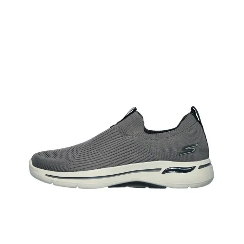 Skechers Arch Fit Series GO WALK ICONIC Низкий Топ Повседневная обувь Мужская Тауповая
