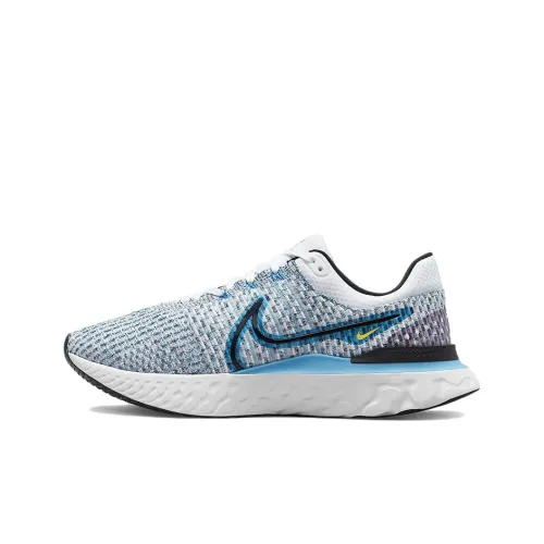 Nike React Infinity Run Flyknit 3 Беговые кроссовки Низкий Топ Мужской